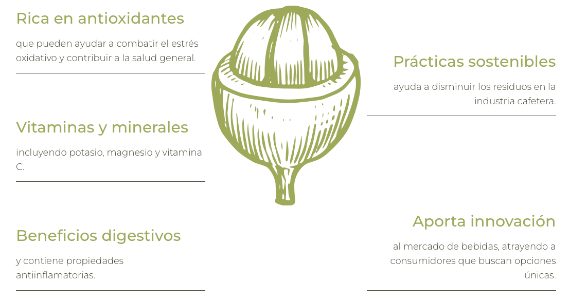 Beneficios de la cascara de cafe